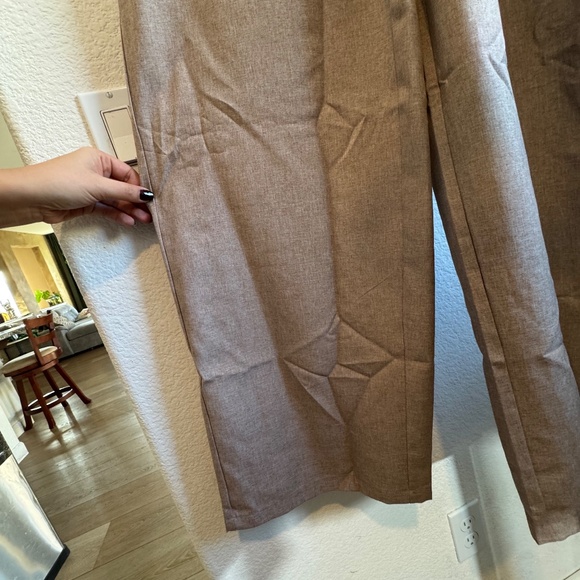 NWT! YOZY Simple Colorblock Sleeveless Top And Long Pants Set SIZE LARGE - Picture 5 of 7